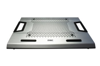17-15 tommers kjøler for bærbare datamaskiner, busstrøm, 20 cm vifte, ergonomisk design, anodisert aluminium